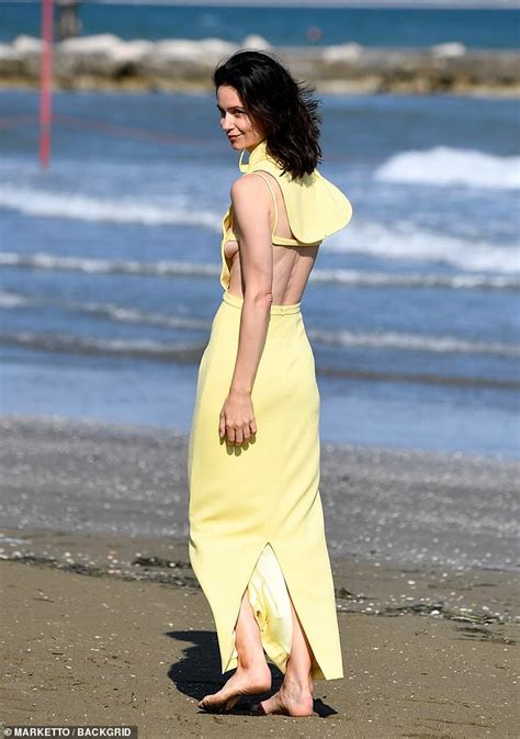 katherine waterston hot|Katherine Waterston, 40, goes braless under yellow dress in Venice